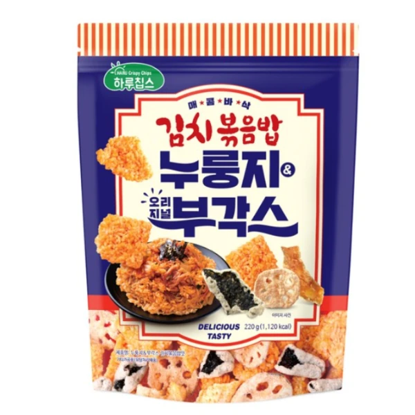 🇰🇷🔥 韓國超夯零食｜泡菜炒飯鍋巴餅 🔥🇰🇷