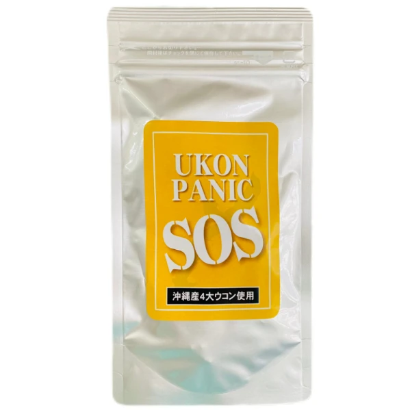 🌿 日本 SOS Ukon Panic 薑黃營養補充錠 💛🇯🇵
