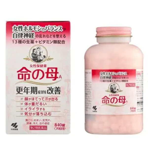 小林 更年期調理保健命之母A 840錠