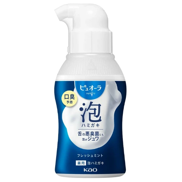 🦷✨ 日本 花王 Kao Pyuora 泡沫牙膏 清新薄荷 110ml ✨🦷