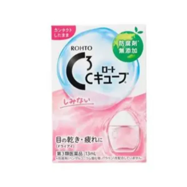 *特價2027/4月*樂敦 C3 視涵 眼藥水 13mL 粉色 隱形眼鏡用