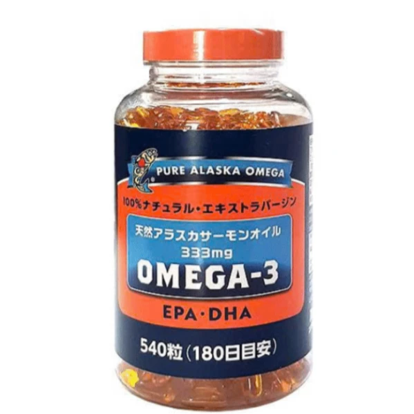 🐟日本好市多 Pure Alaska Omega FISH OIL 純阿拉斯加 野生鮭魚油 大容量540粒 💙