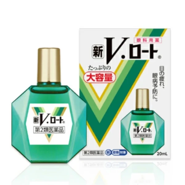 新V・樂敦養潤眼藥水 大容量20mL
