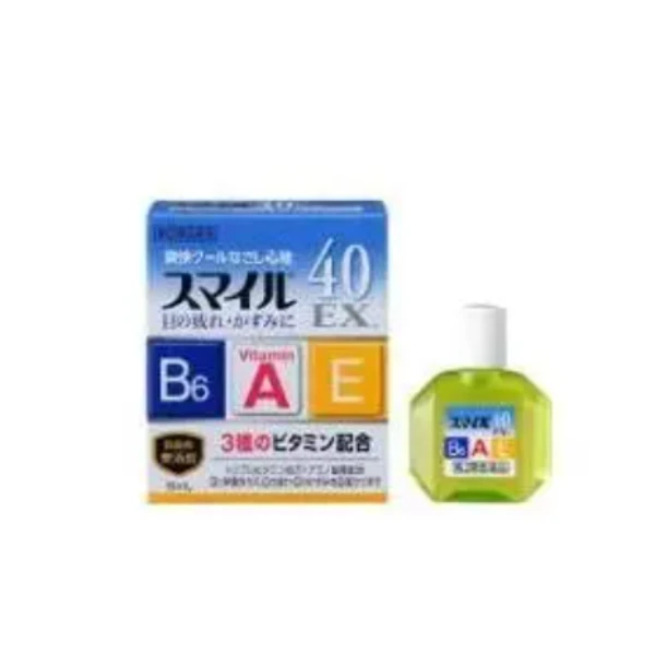 LION 獅王 獅美露保視捷眼藥水 Smile 40 EX 15mL藍色