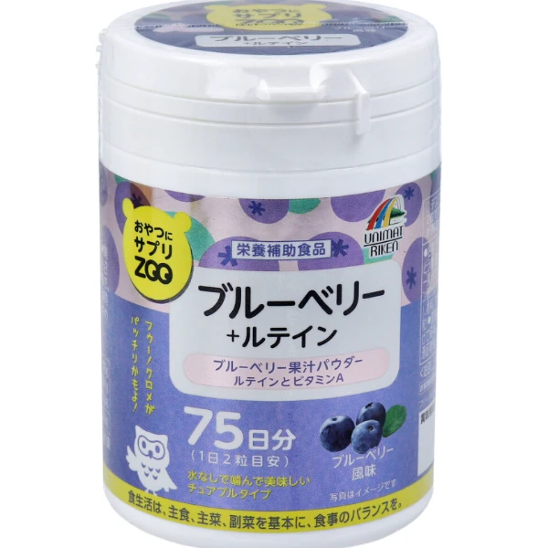 Unimat Riken ZOO系列 藍莓+葉黃素 75日份