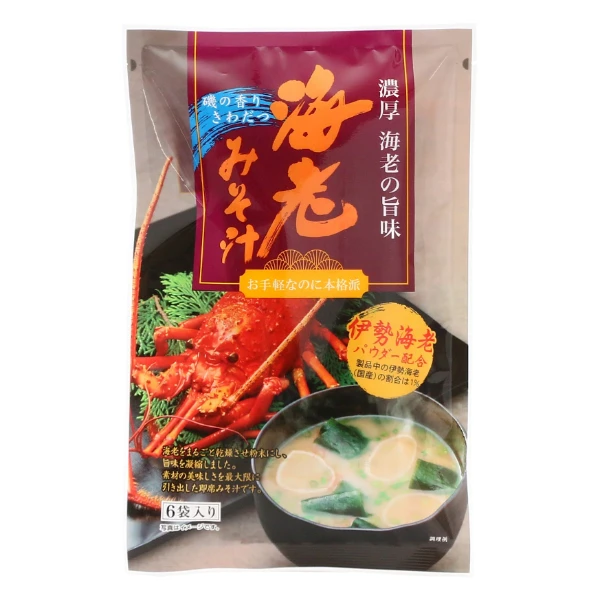 日本東海農產｜即時海鮮味噌湯 🦞龍蝦風味6包入