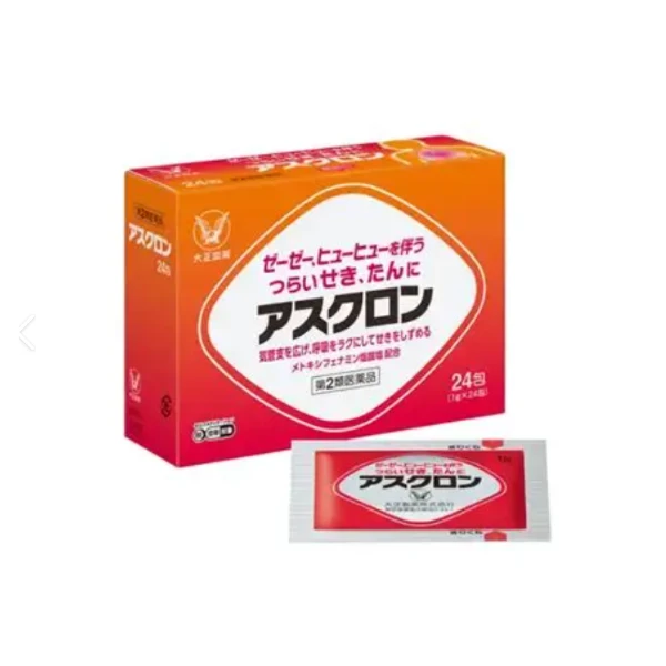 大正製薬 ASCLON 鎮咳袪痰感冒藥包 24包