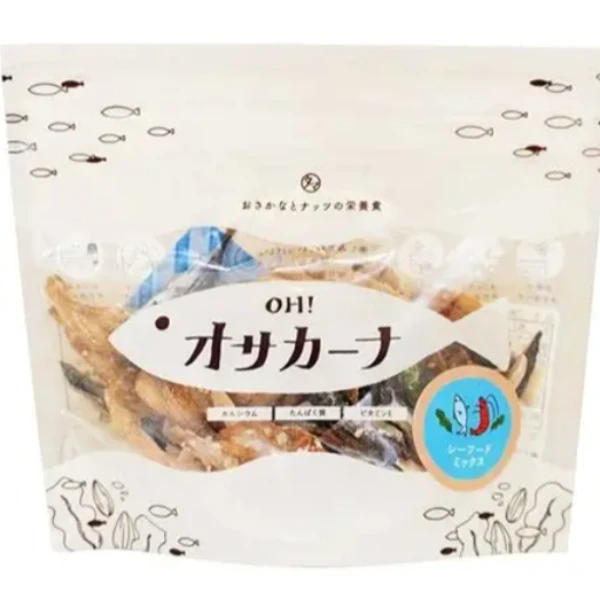 🌊海味爆擊！OH!SAKANA 杏仁小魚乾（海鮮80g）