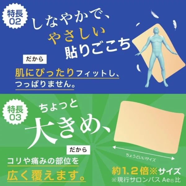 久光製藥HISAMITSU 撒隆巴斯止痛酸痛貼布微大尺寸 120片入