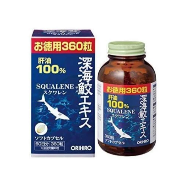 ORIHIRO 深海鮫魚肝油 360粒
