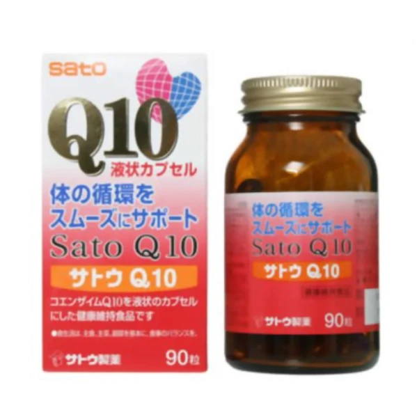 💛 佐藤SATO Q10 輔酶Q10膠囊 90粒 🇯🇵✨