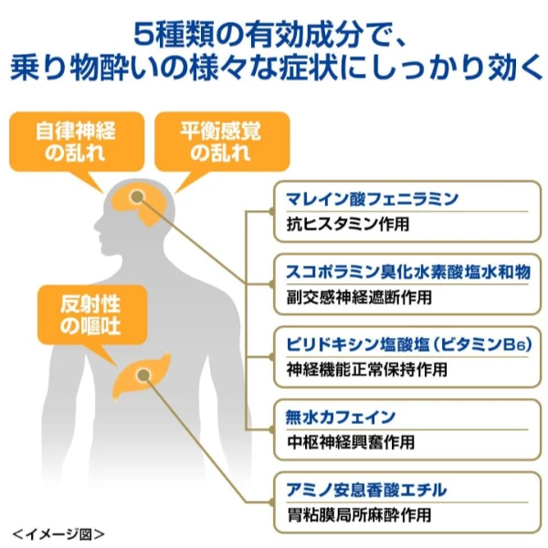 SS製藥 小白兔/白兔牌 暈車暈船藥10粒