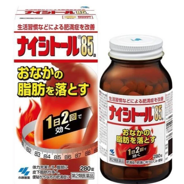 小林 腹部減脂片85a280粒/瓶