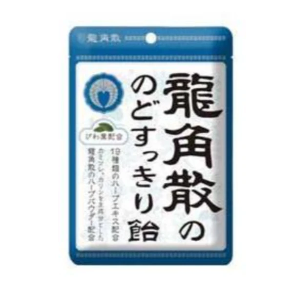 【龍角散 潤喉糖 枇杷葉風味｜100g】