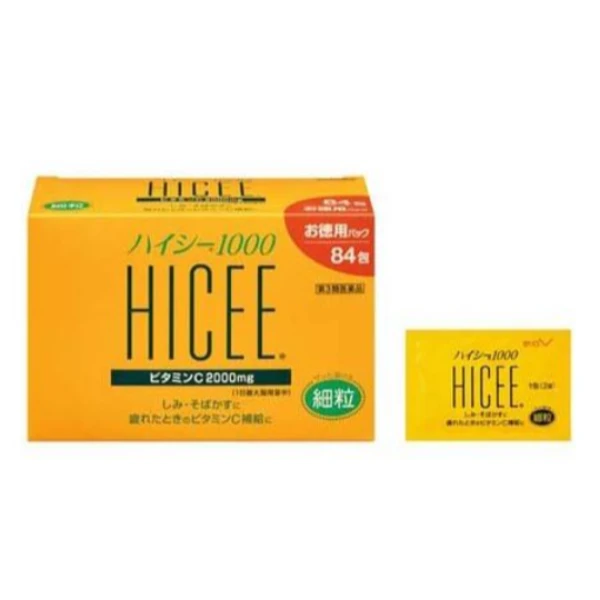 🍋 武田 HICEE 1000 愛喜維他命 C 細粒 84包入｜每日補充元氣好幫手 ✨
