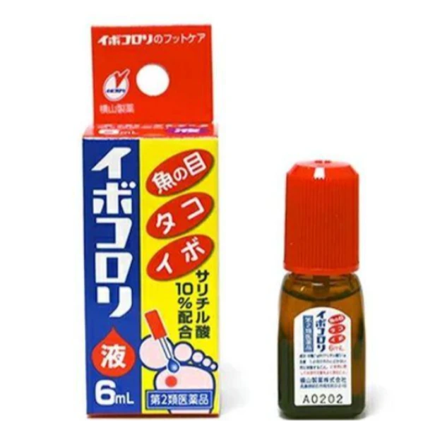 🦶 日本橫山 IBOKORORI 雞眼・老繭・足部疣治療液 6mL